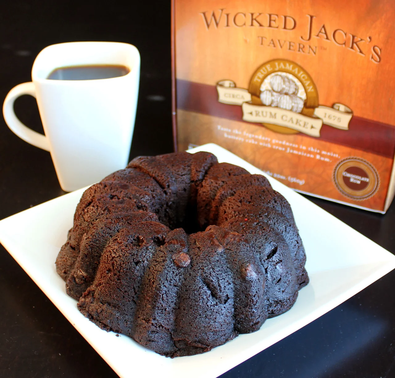 Wicked Jack's Rum Cake - Chocolate Rum 