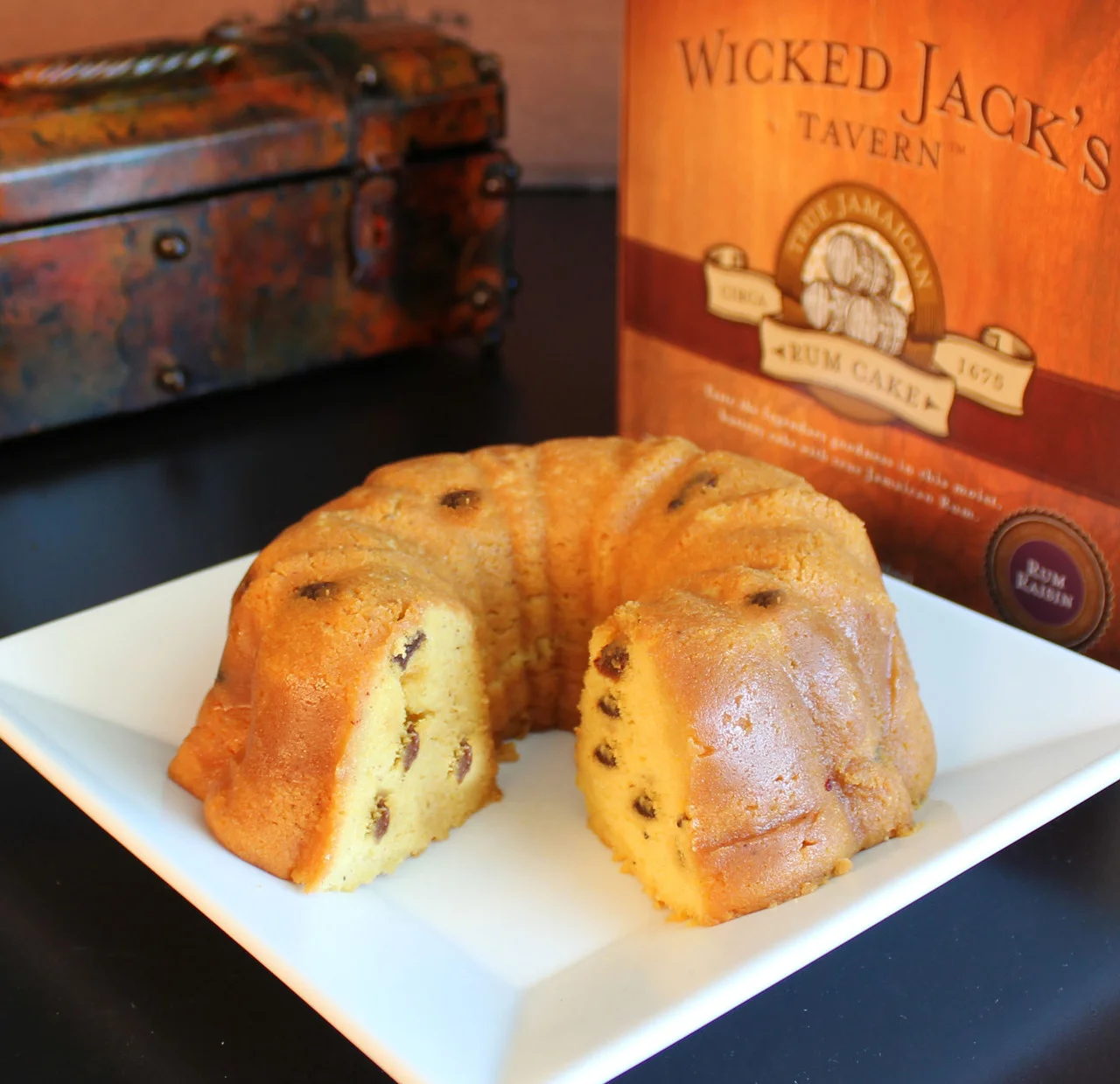 Wicked Jack's Rum Cake - Rum Raisin  