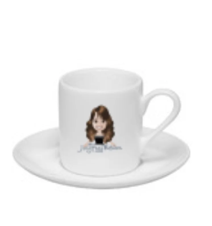 Joyful Demitasse Cup & Saucer