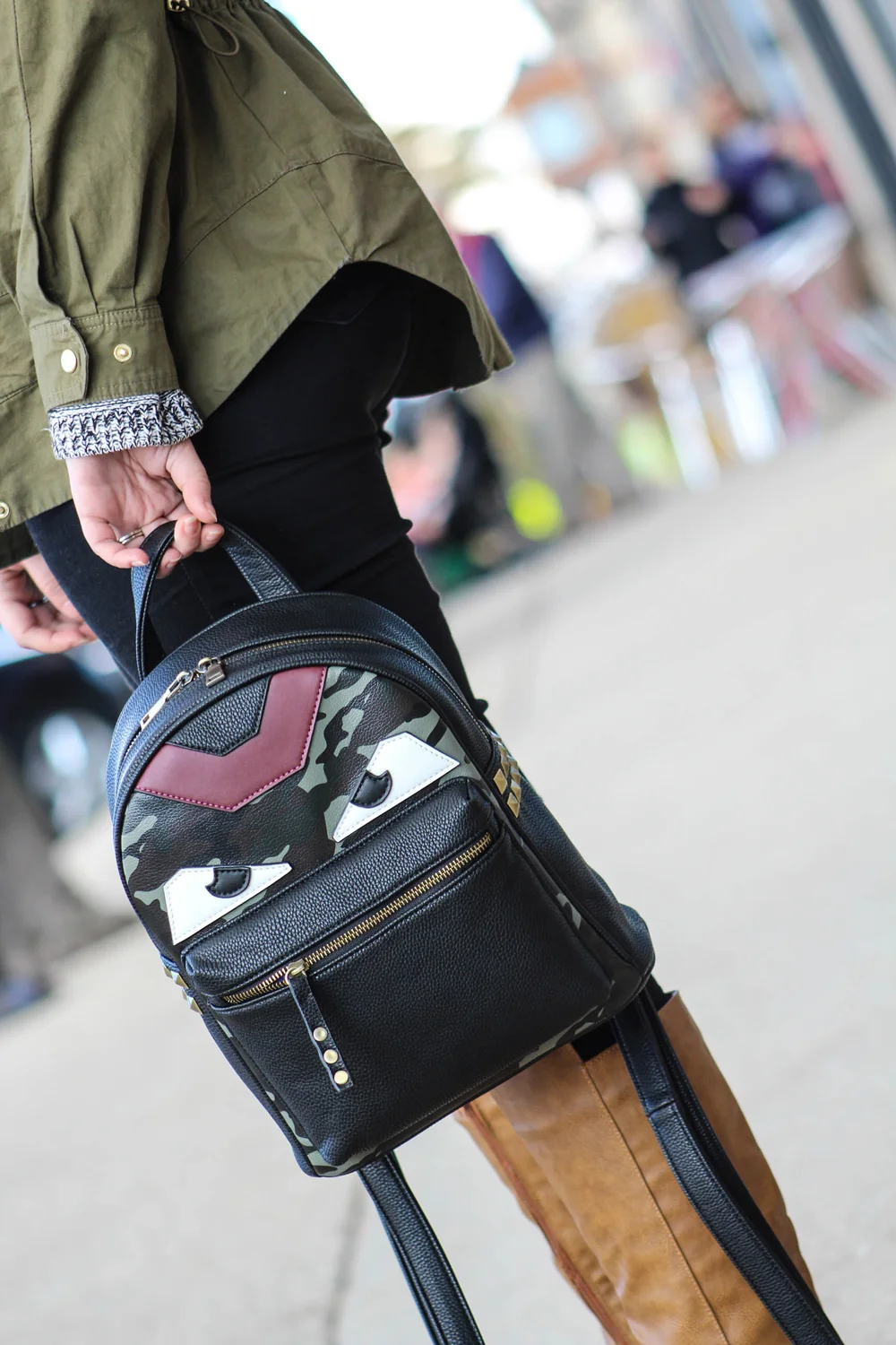 BIENALI Betty Monster Backpack In EUC Betty main image 3