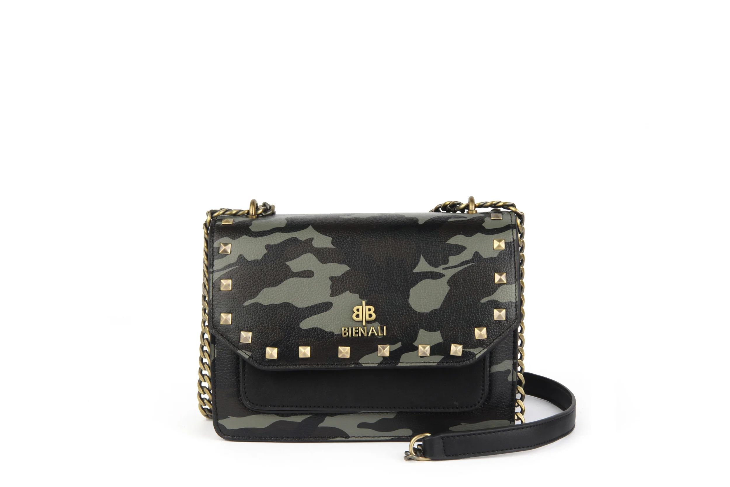 "Lieutenant" Camo Crossbody Flap