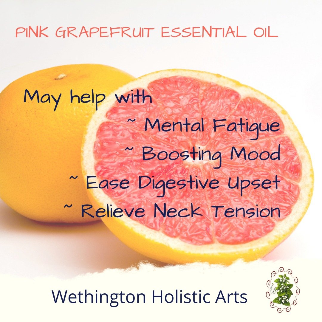 You will find pink grapefruit essential oil in our aroma bliss spray, along with tangerine and bourbon geranium essential oils.  Its light scent is perfect for boosting your mood and helping with symptoms of seasonal affective disorder.

Shop online 