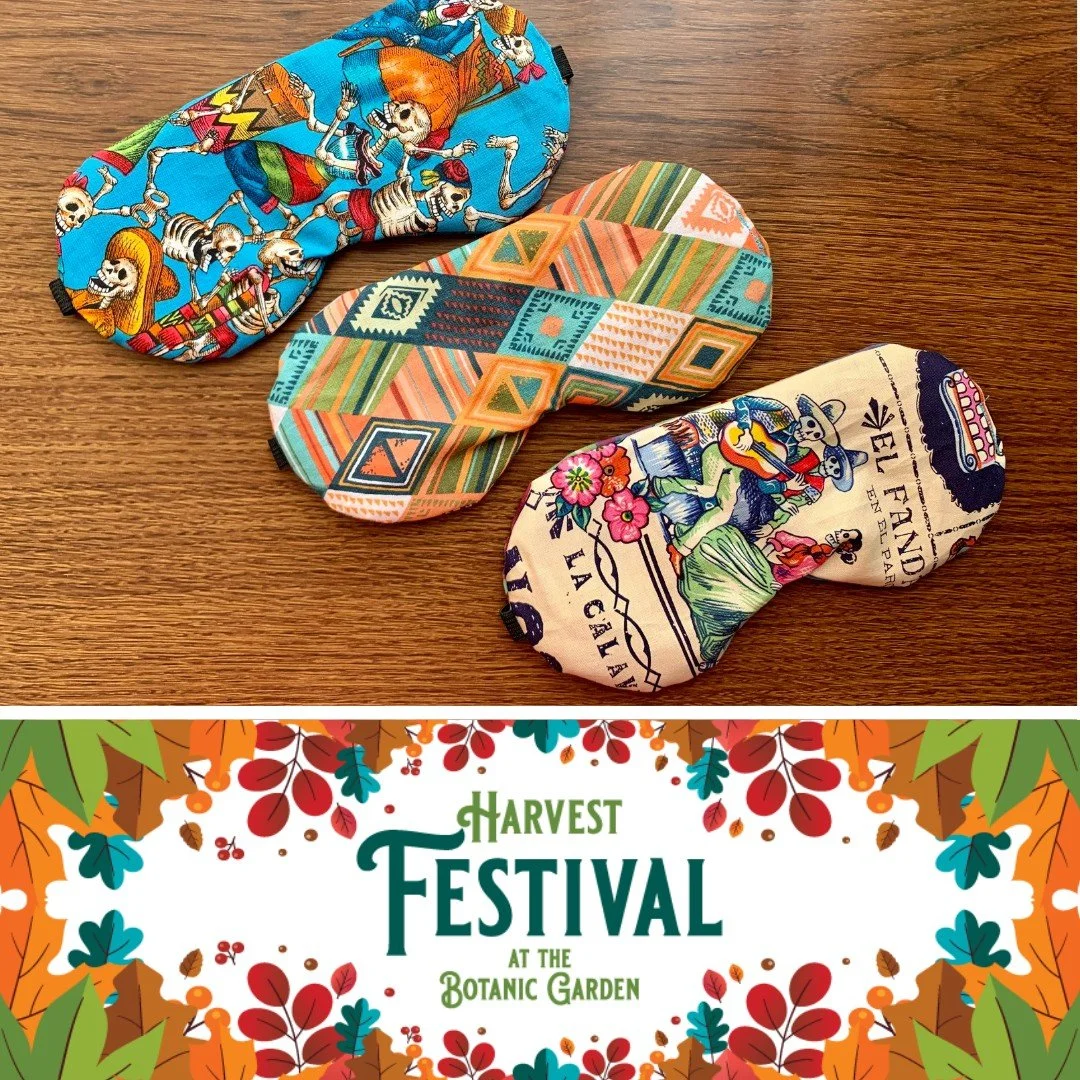 🍂 We&rsquo;re so excited to be part of the Harvest Festival at the Botanical Gardens this weekend!

Saturday &amp; Sunday | 9 AM &ndash; 5 PM

Stop by our booth to explore our handcrafted lavender &amp; rice eye masks, soothing herbal salves, and re
