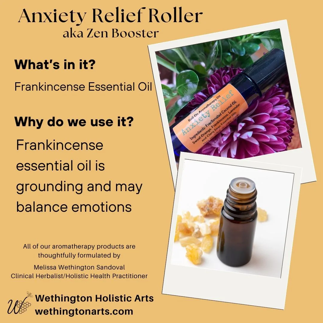 🌿 Feeling a little stressed? Take a pause and breathe.
Our Zen Booster Roller with frankincense essential oil is crafted to help you find calm, ease anxious moments, and reconnect with yourself.

✨ Good news: You can pick one up this Saturday at the