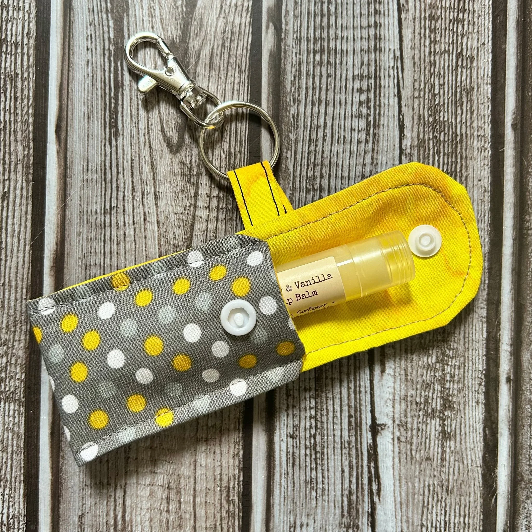 ✨ New item alert! ✨
We&rsquo;re excited to share our handcrafted lip balm holders &mdash; the perfect way to keep your favorite balm close at hand.

Each one is made from repurposed fabric scraps that might have otherwise ended up in a landfill. ♻️ Y