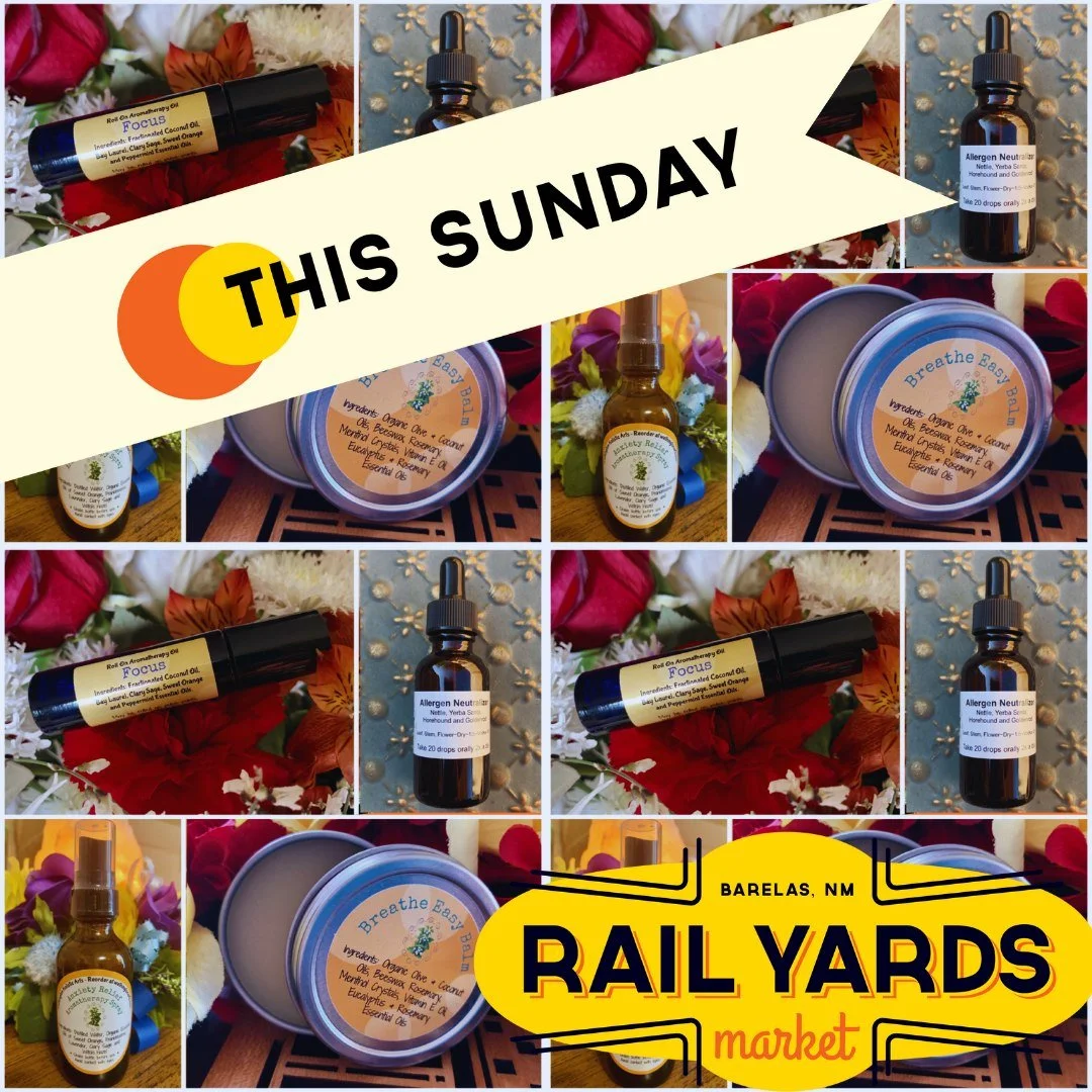🌿✨ Join us for our first @railyardsmarket.abq of the season this Sunday, May 10th!
What better way to celebrate Mother&rsquo;s Day than spending time together, enjoying the market, and treating Mom to all that her heart desires 💐

We&rsquo;ll have 