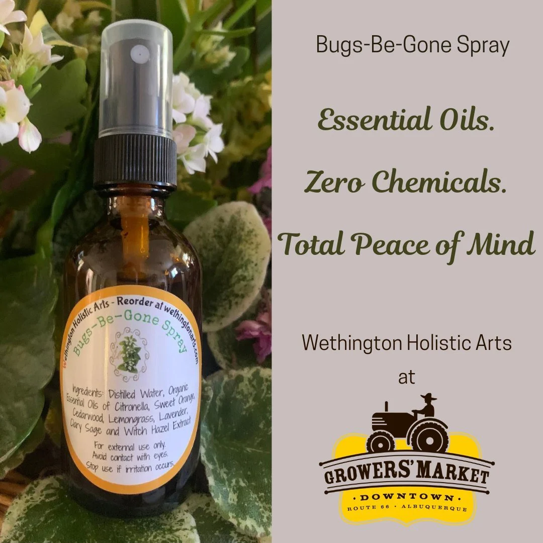 🌿 Keep the bugs at bay - nature&rsquo;s way.
Our Bugs-Be-Gone Spray is blended with pure essential oils like citronella, cedarwood and lemongrass to gently repel summer pests, without the chemicals.
Toss it in your market bag, your hiking pack, or y