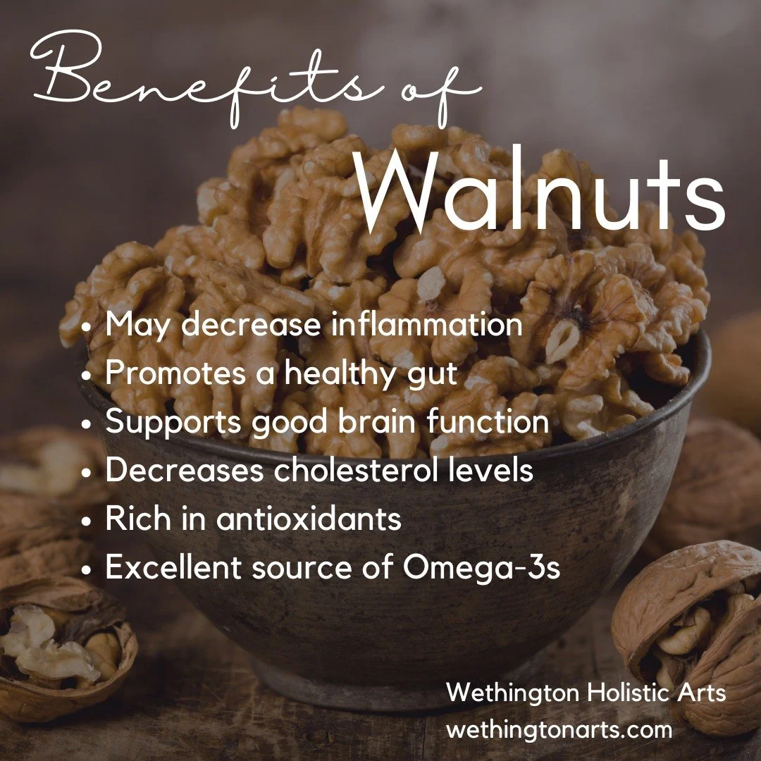 ✨ Happy National Walnut Day! ✨
Today, we&rsquo;re celebrating the mighty walnut&mdash;one of nature&rsquo;s most powerful little superfoods!
As an herbalist, I can&rsquo;t help but appreciate walnuts for all the ways they support our health. 🌱 Here&