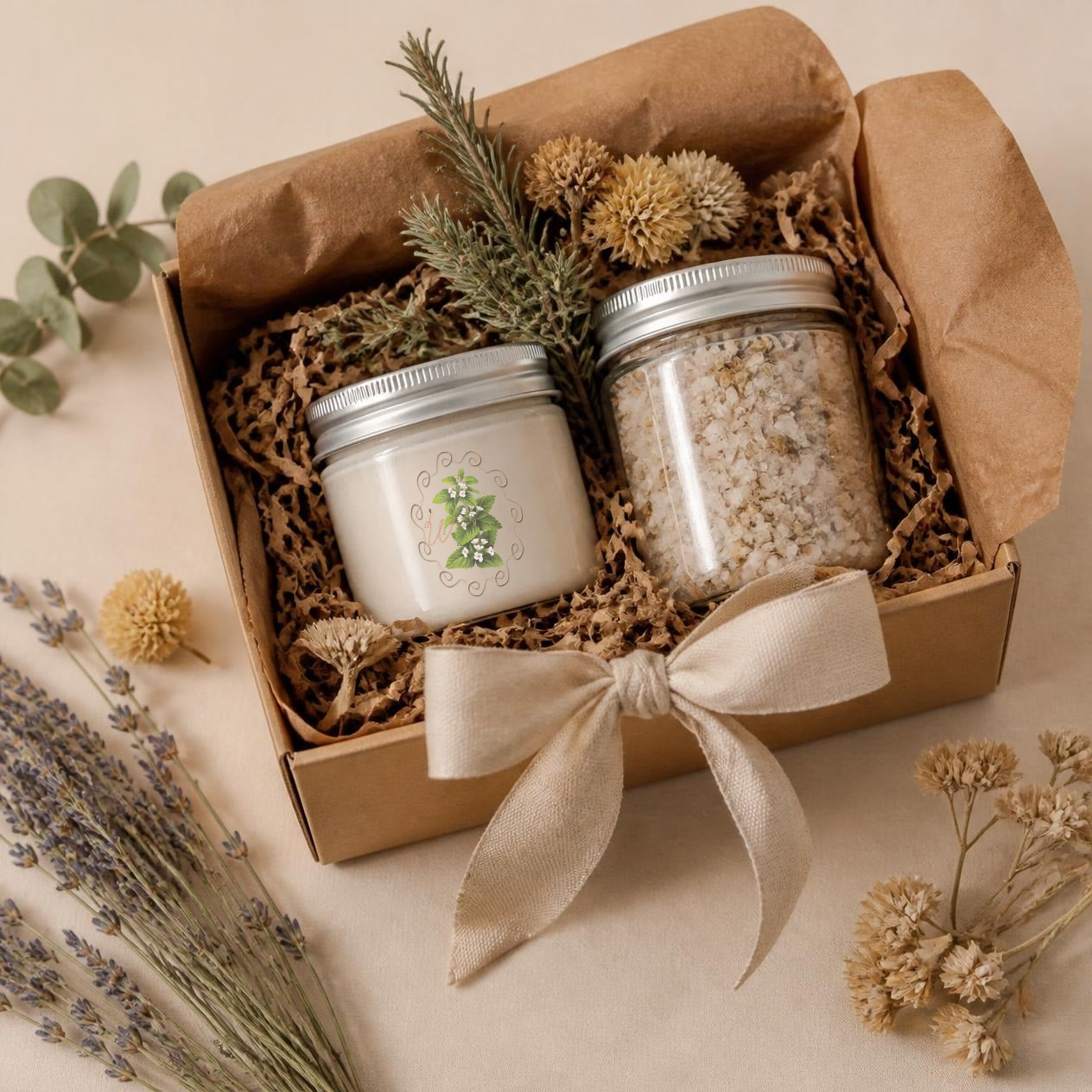 Learn, Make &amp; Take -- Botanical Wellness Gift Set