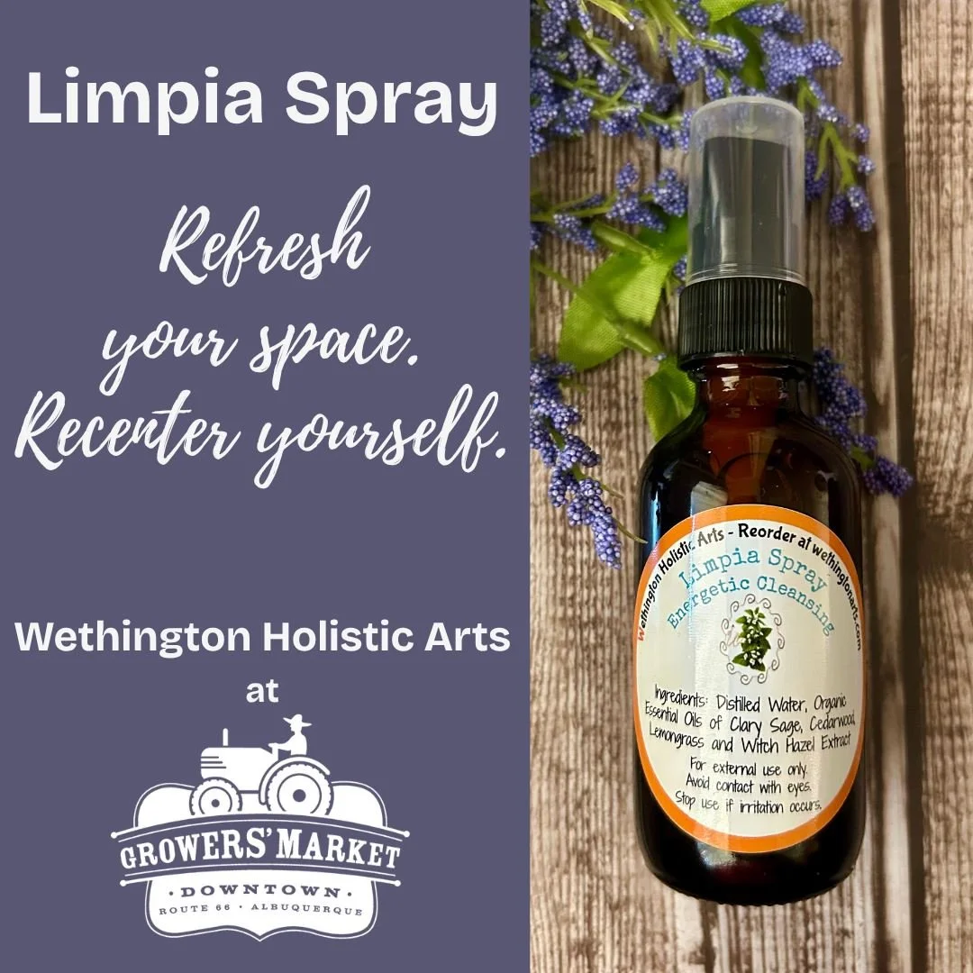 Our Limpia Spray is a simple, smoke-free way to clear energy wherever you are &mdash; on the body, in your home, or anytime you need a reset. Perfect for those moments when you can&rsquo;t smudge but still want that fresh, grounded feeling 

✨ Find i