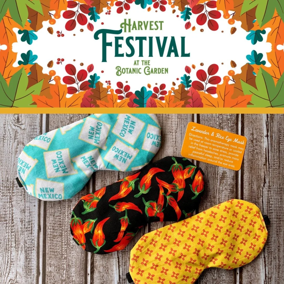 🍂 A Little Rest for Your Eyes 🍂
As the days get shorter and the season begins to slow down, it's a lovely time to create little moments of rest and relaxation.
Our Lavender &amp; Rice Eye Masks are handmade with soft fabric, fragrant lavender, and 