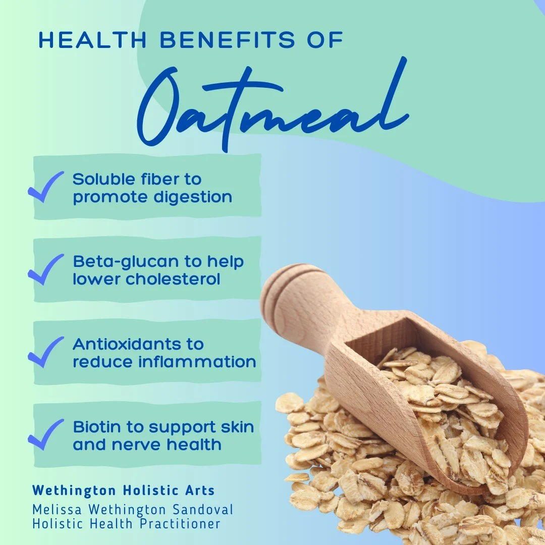 🥣 Happy National Oatmeal Day! 
Sometimes the simplest things are the most nourishing! A warm bowl of oatmeal offers fiber, comfort, and a delicious start to a fall morning. 
✨ Dress it up with cinnamon, fresh apples, ginger, or nuts for a cozy seaso
