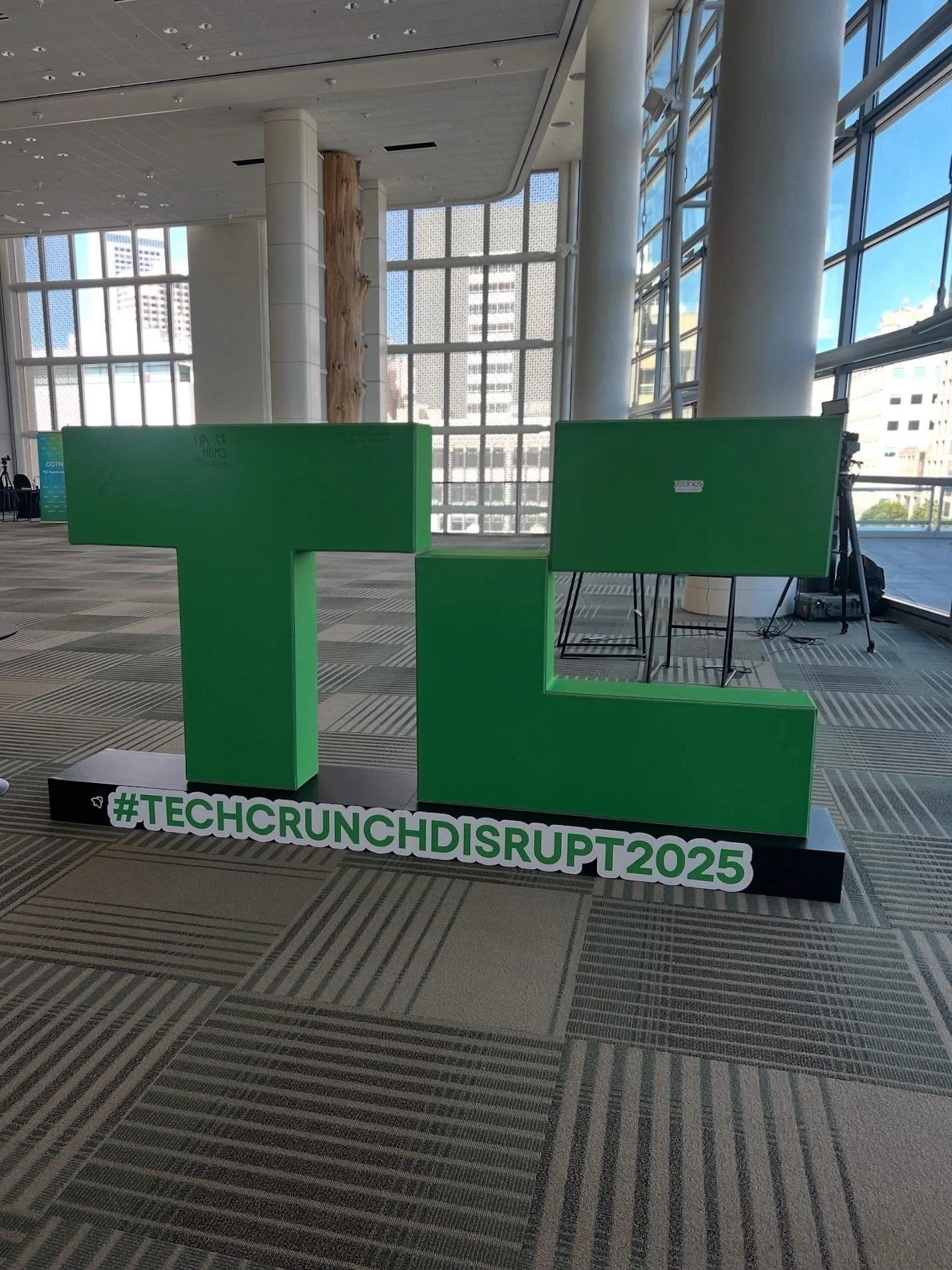 Another great year at TechCrunch Disrupt! Grateful to see 5 clients speak this year!