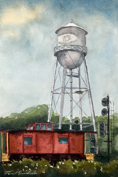 End of The Line (En Plein Air)