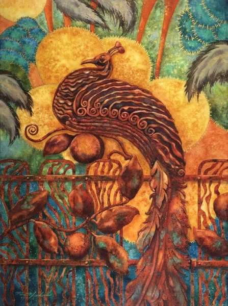 Parisian Peacock