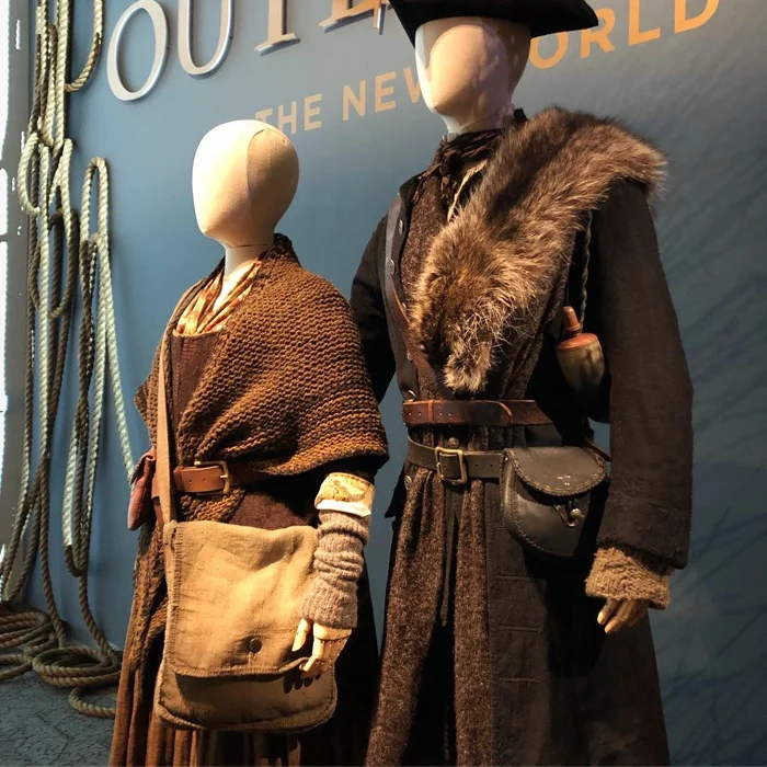 Costumes for Claire and Jamie Fraser