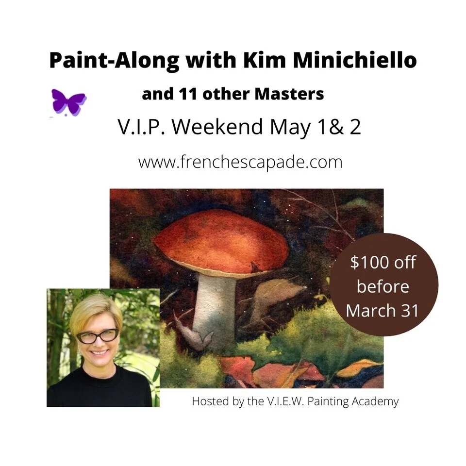 Virtual International Paint-Along by French Escapde