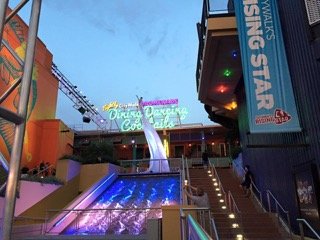 Sway-Pole, Swaypole, Aerial, Circus, Cirque, Bendy Pole, Universal Orlando, CityWalk, Orlando