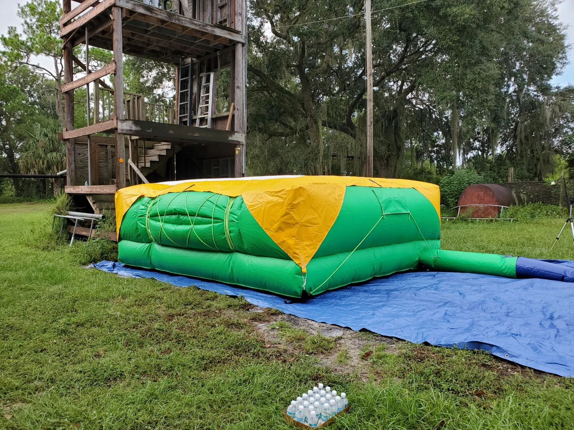 High Fall Air Bag, Green Screen, Stunt