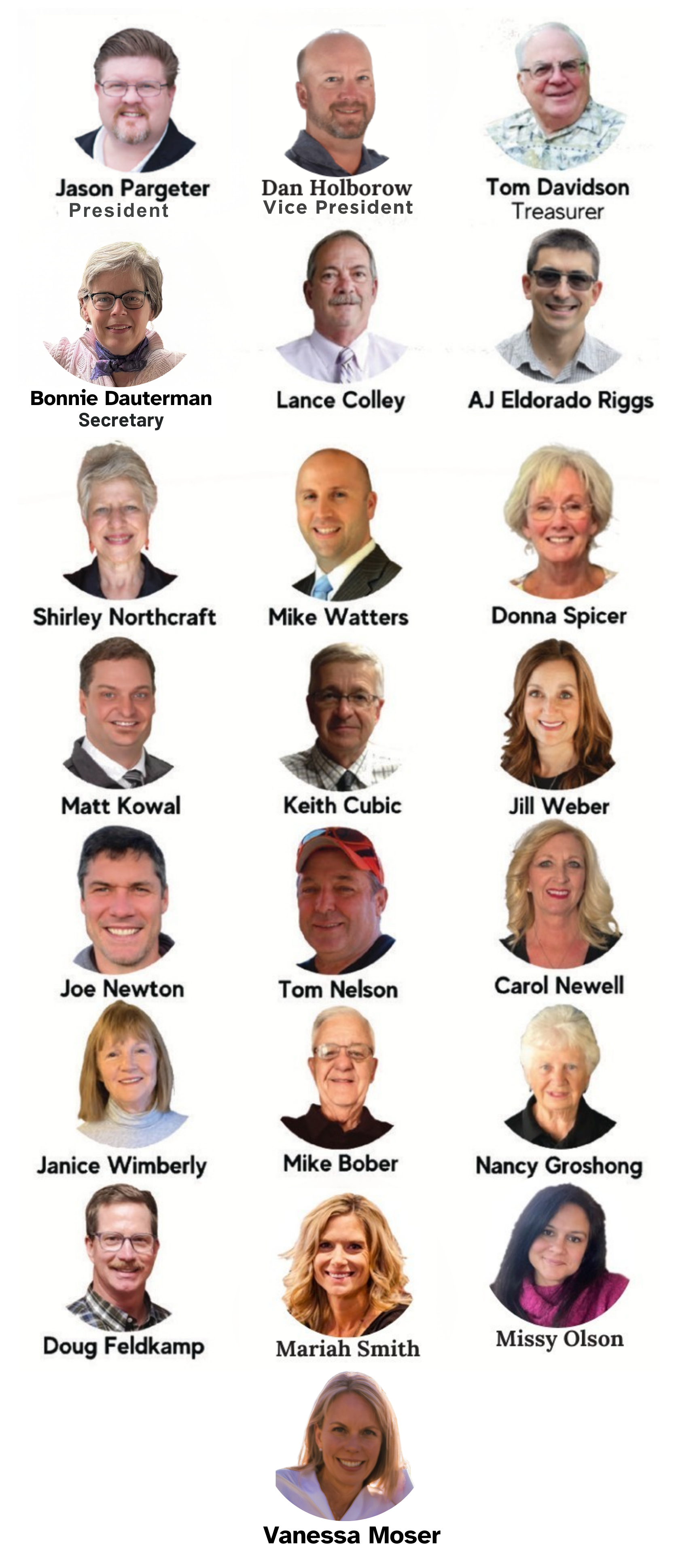 RHS Foundation Board of Directors Photos