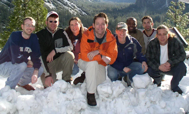 Dr. Andrew Kirk with graduate students working in Yosemite National Park.