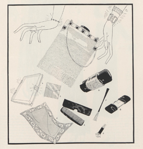 "Fashion: Inside Facts About an Evening Bag." 1930. Vogue , April 26, 75.