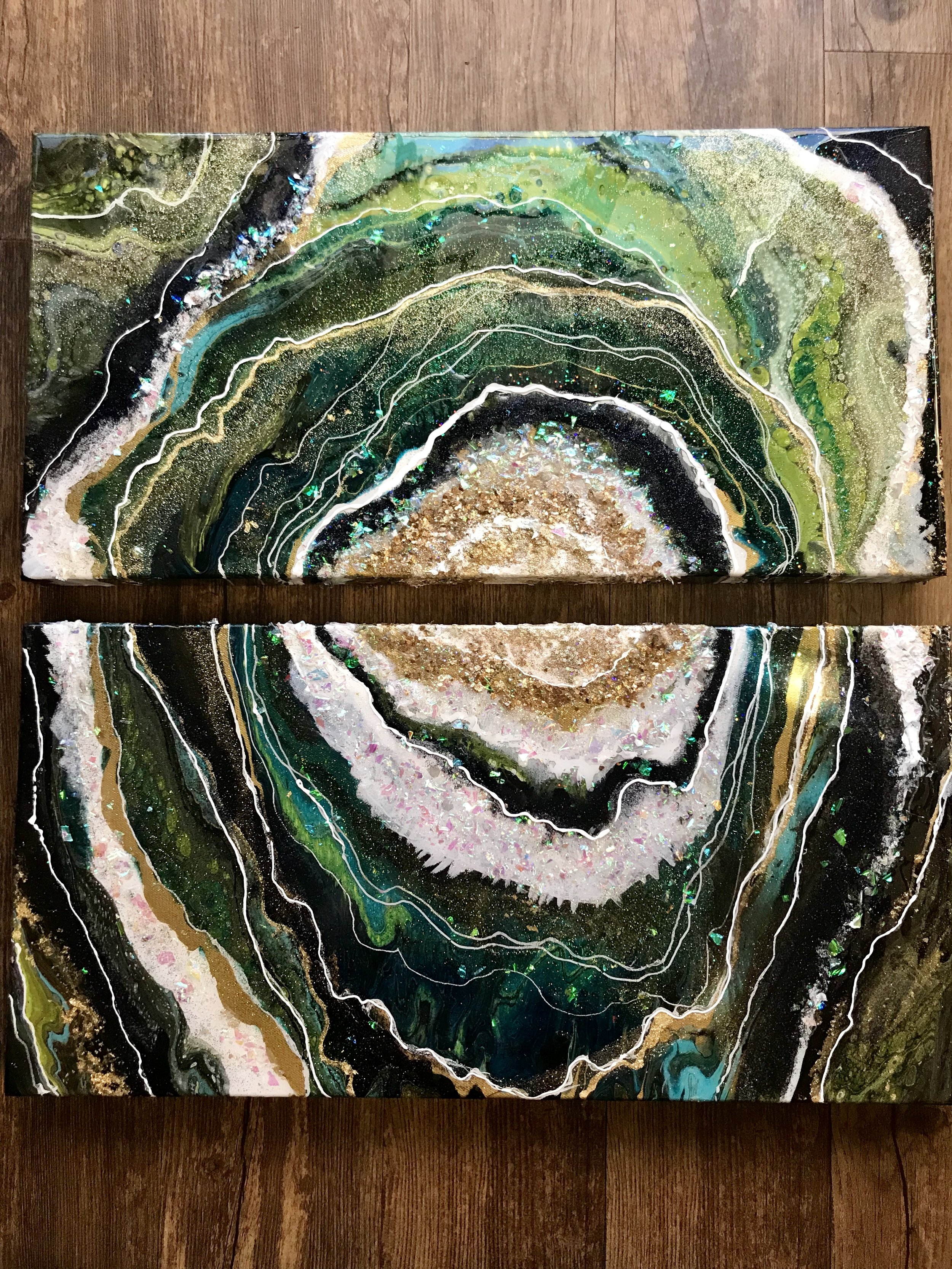 Geode Painting