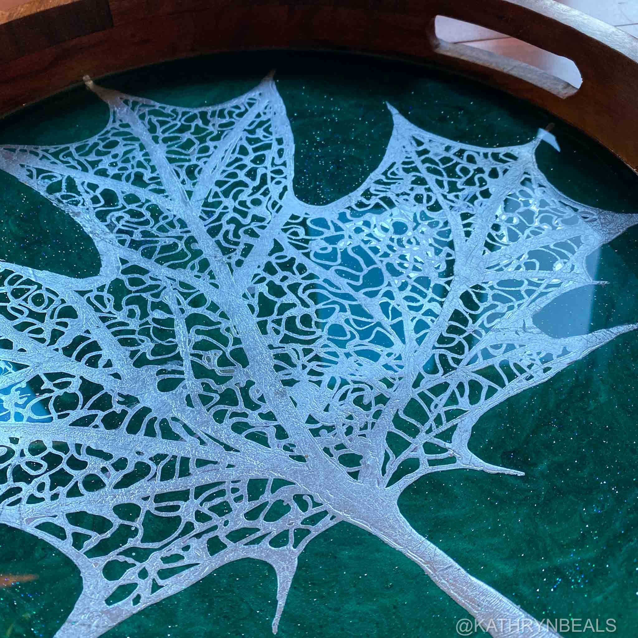 Resin and Metallic Leaf — Kathryn Beals