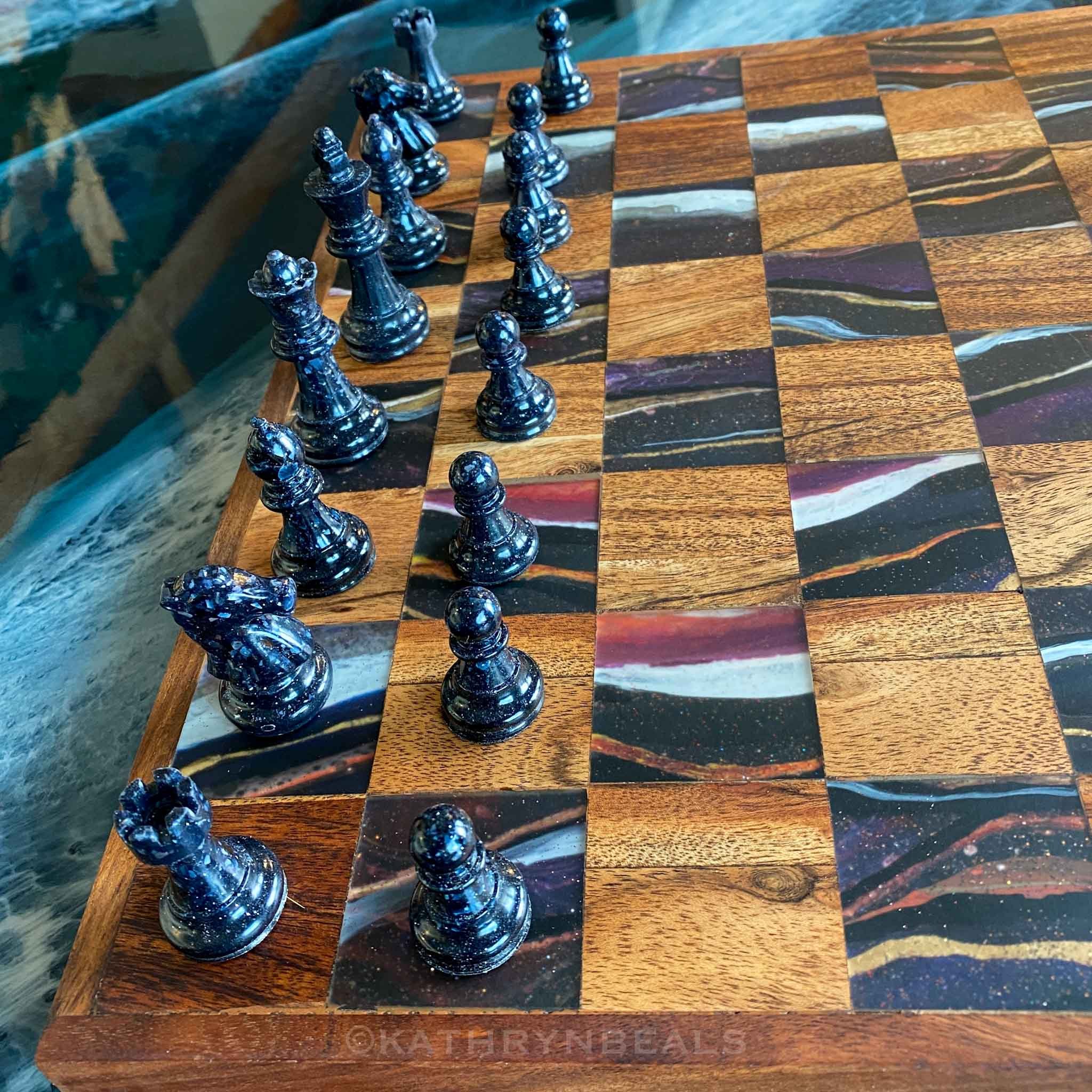 Chess Board Resin