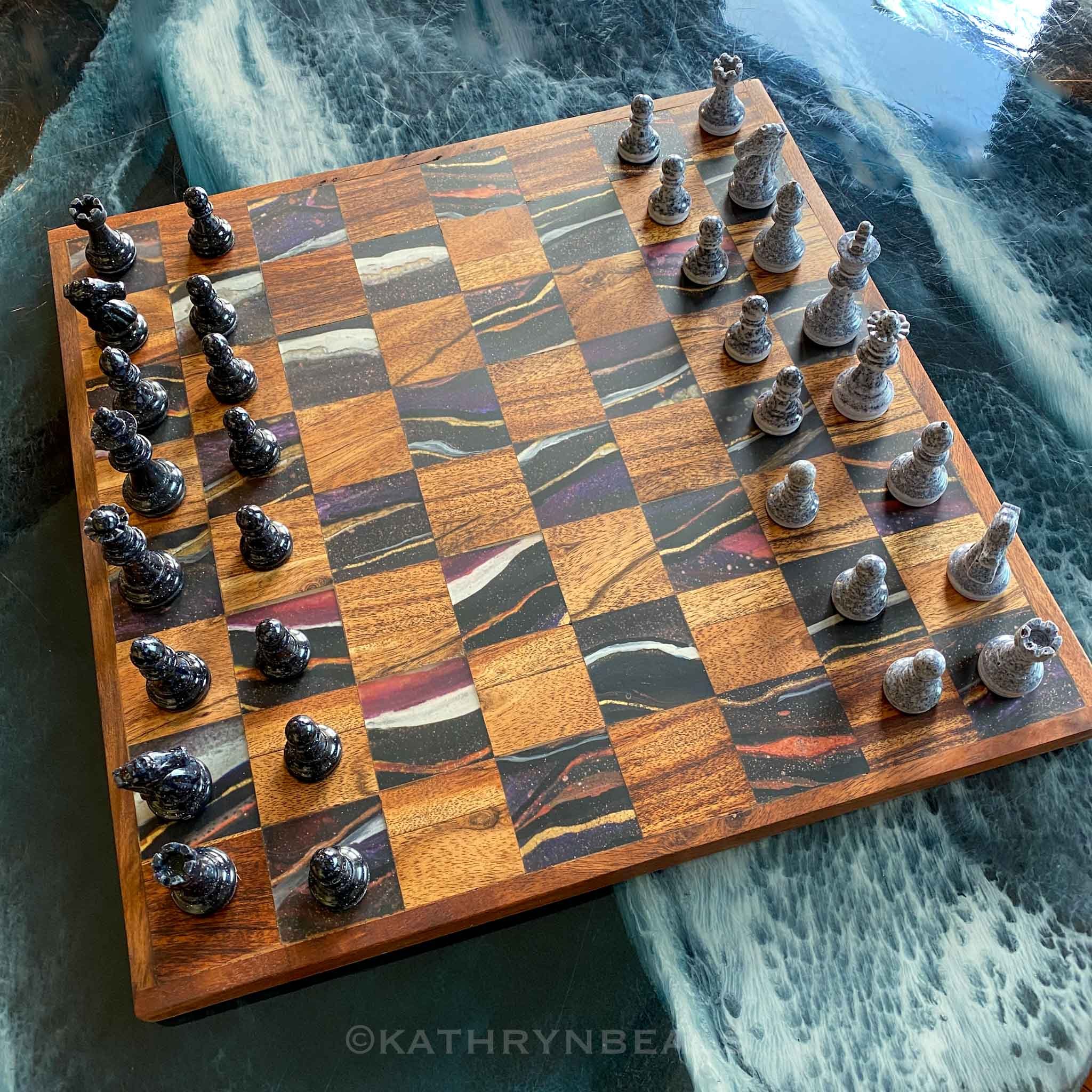 Chess Board Resin