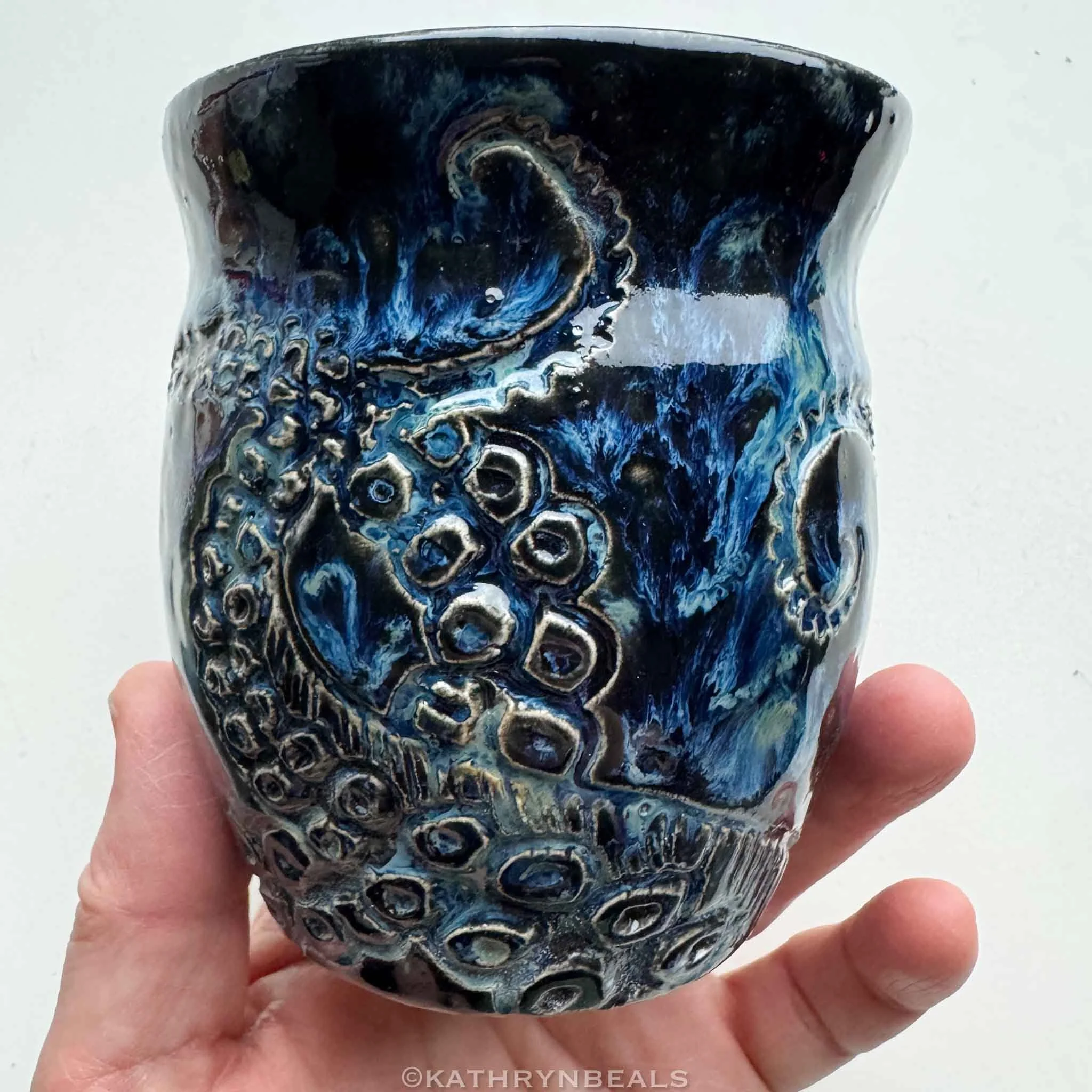 Blue Octopus Vessel