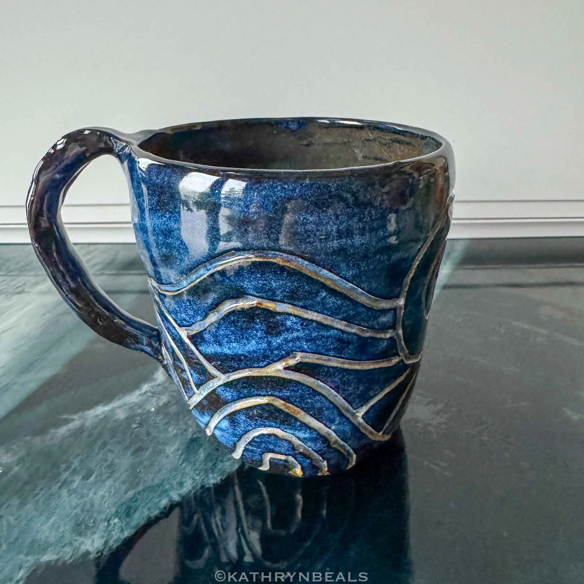 Blue Wave Mug