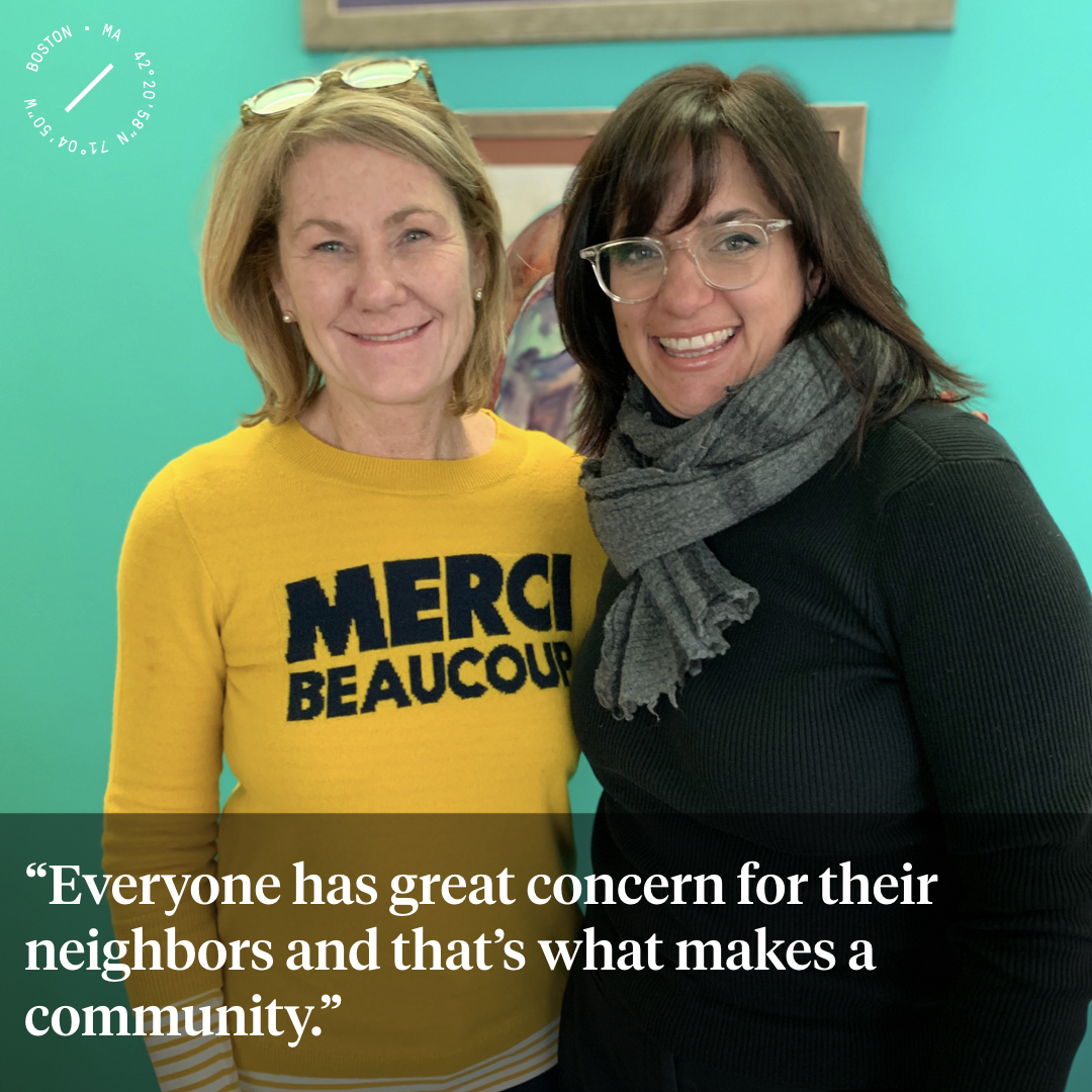Caroline Foscato and Carolyn MacNeil