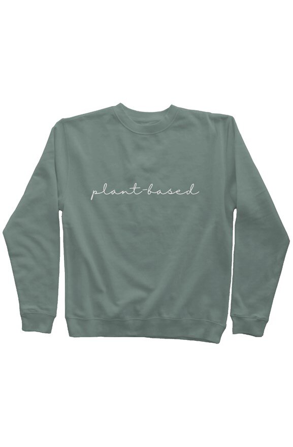 Plant-Based Vintage Green Sweatshirt