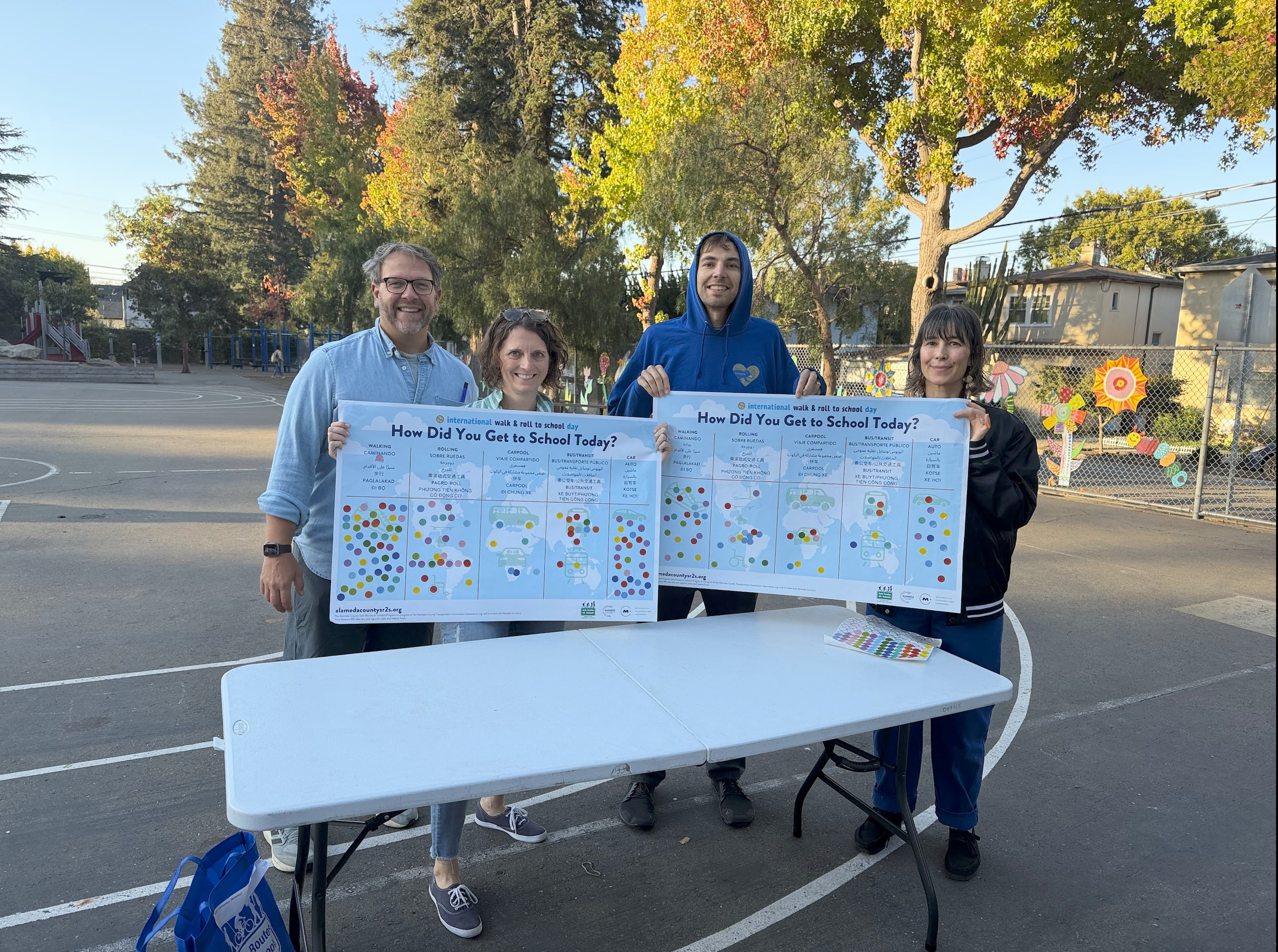 Wal and roll to school day picture
