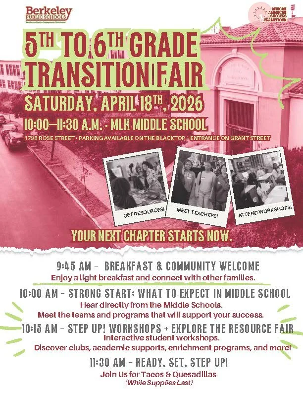 5th grade transition flier