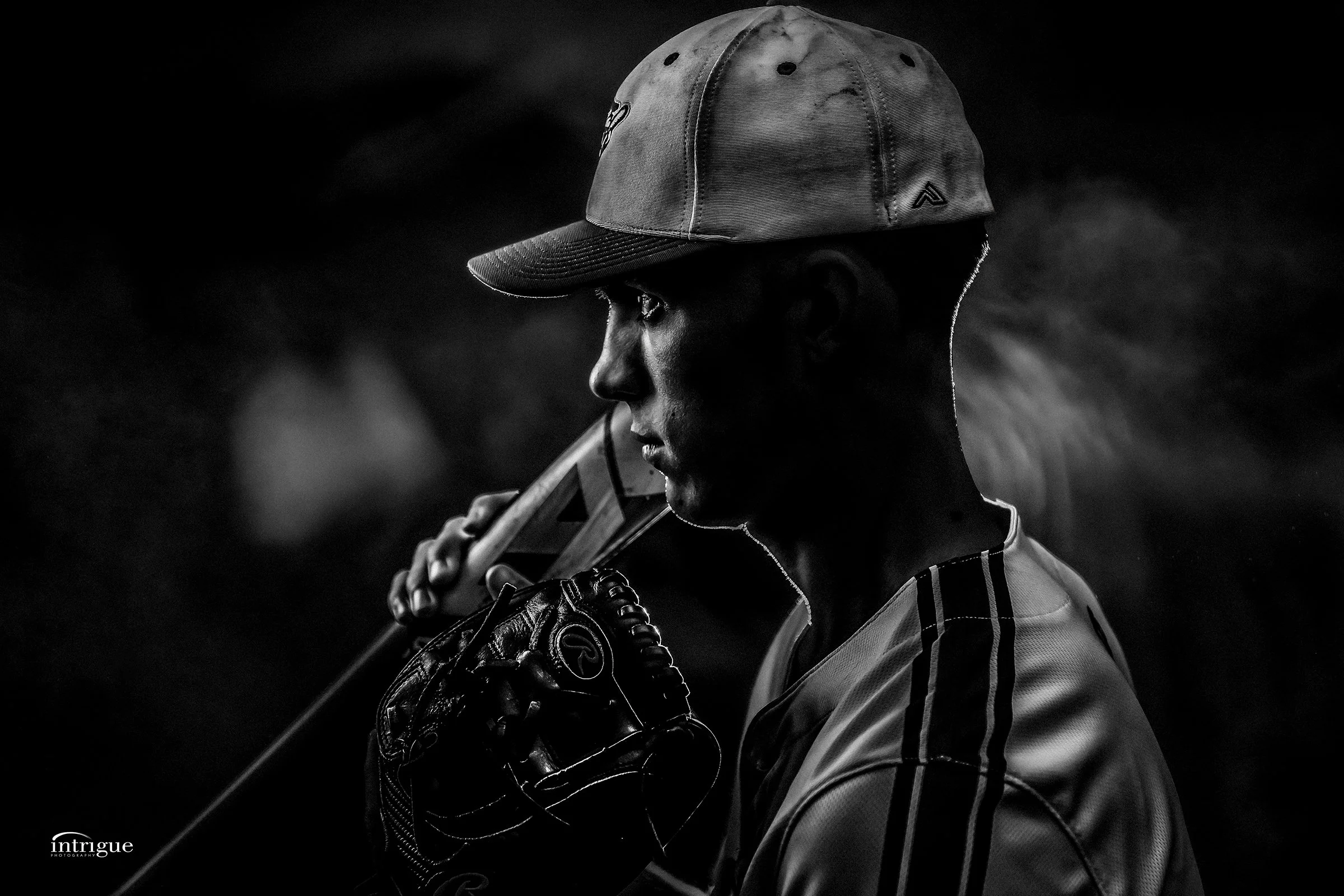 Gritty Baseball Photo