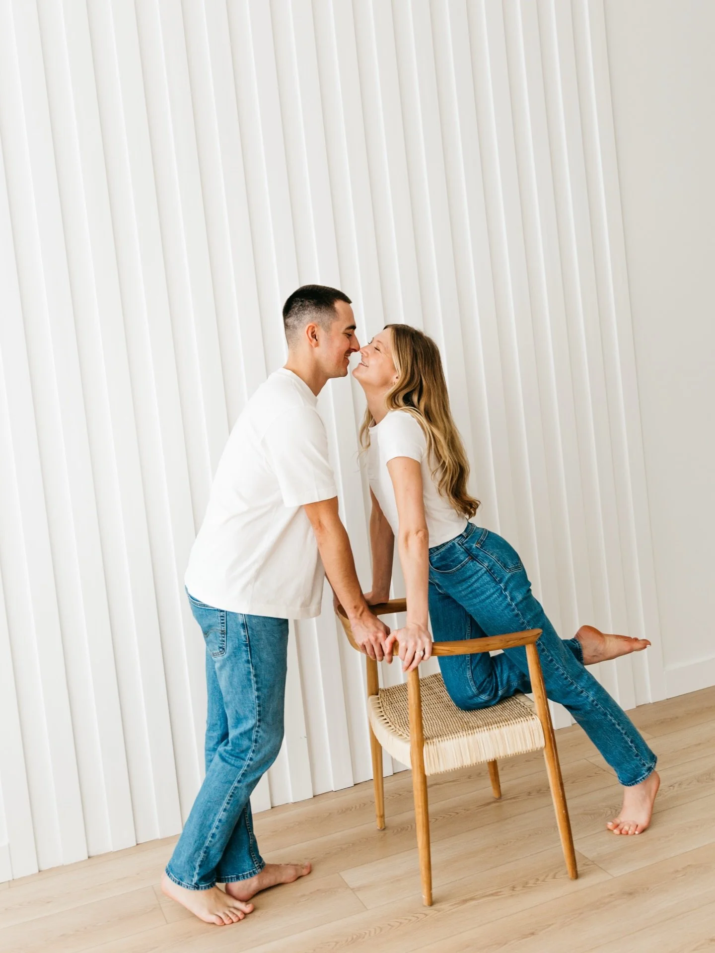 The sweetest Saturday spent with these two 🫶🏻✨ they filled the room with some much love and laughter - truly a dream photograph! Cannot wait for their wedding this August!!