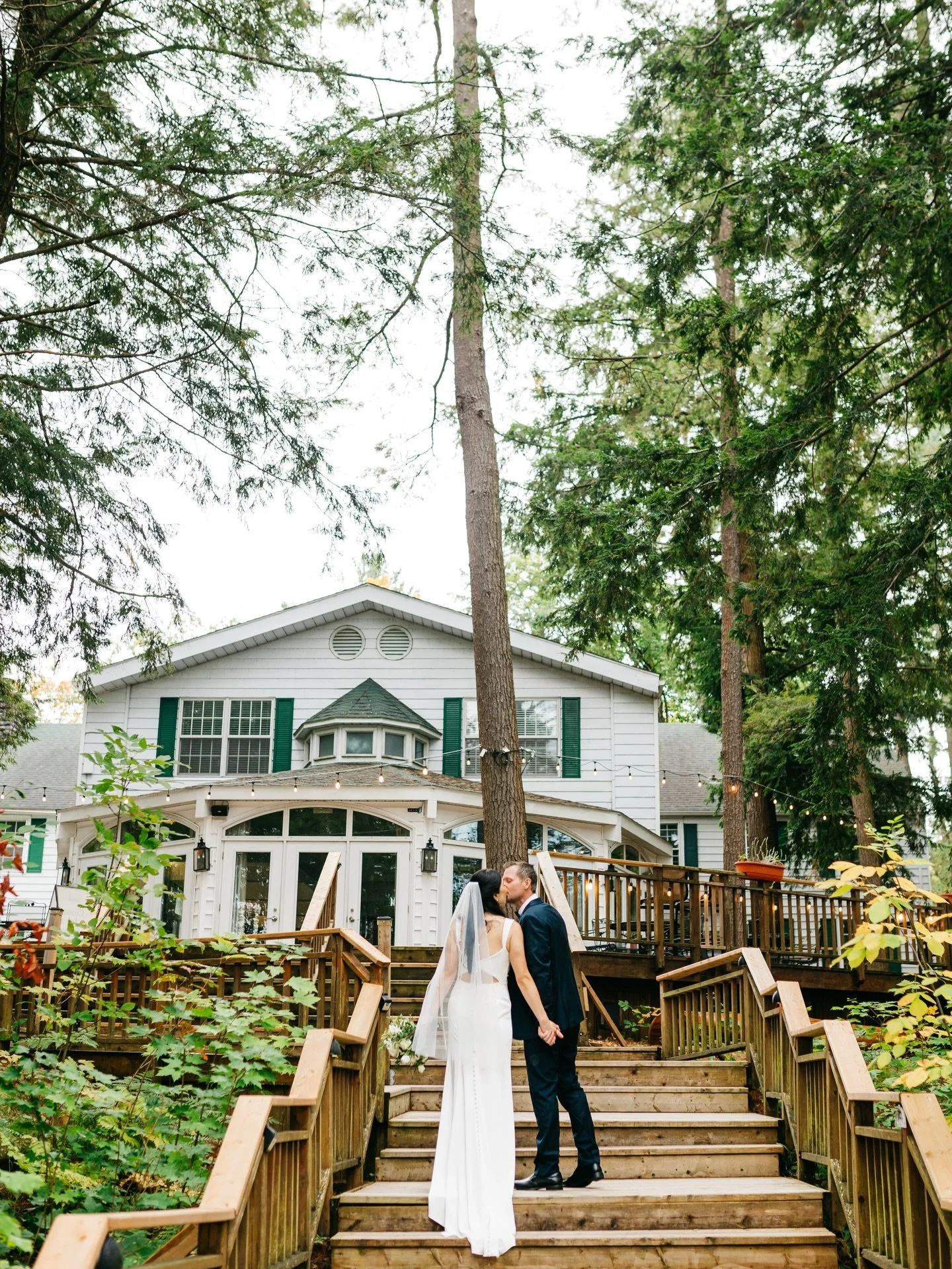 The sweetest September afternoon wedding at @sherwoodinnweddings 🤍 Brenda and Dave exchanged vows in front of 8 of their dearest family &amp; friends. So many beautiful and love-filled moments captured with these two✨