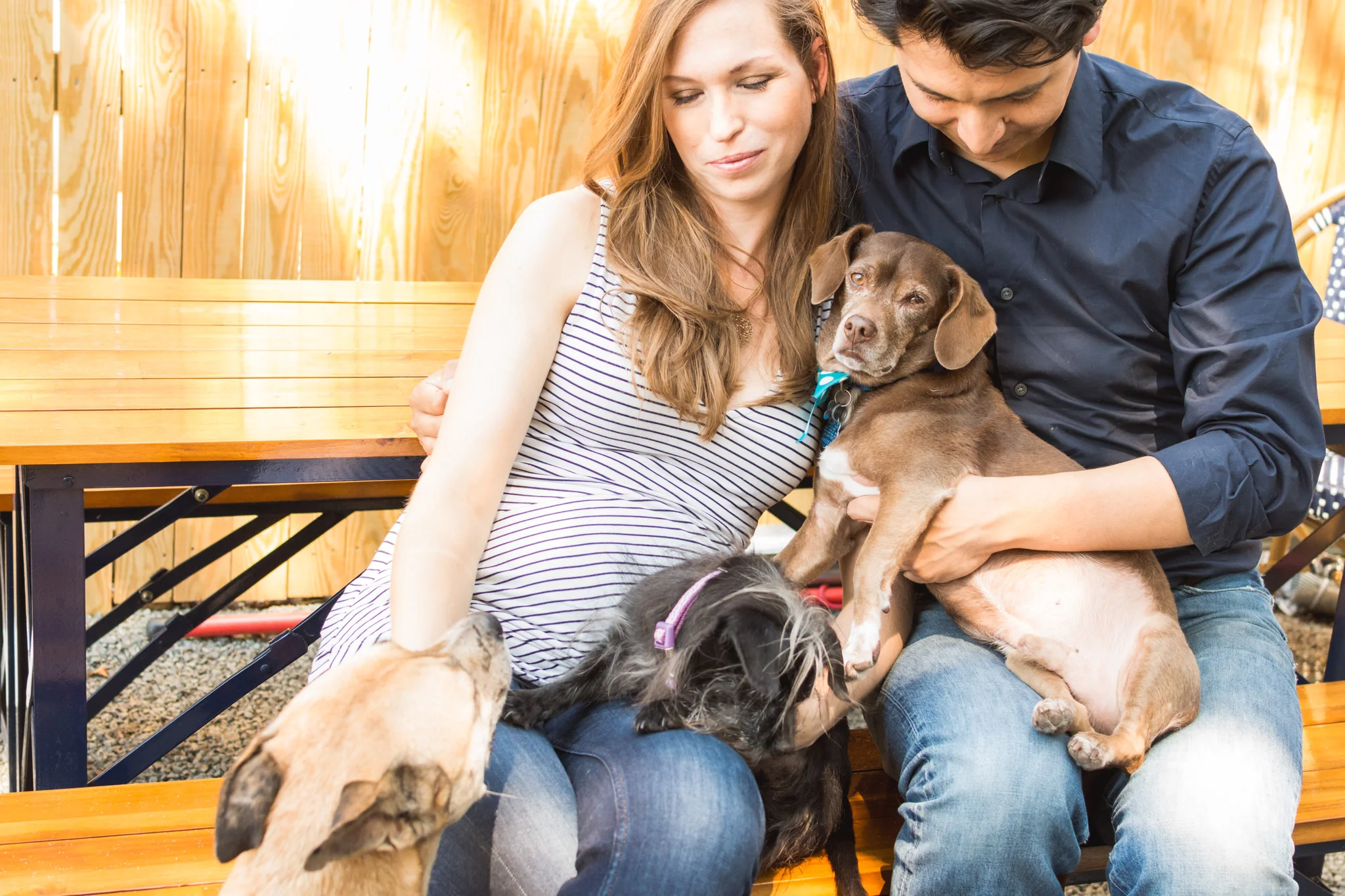 Their furbabies were their first babies