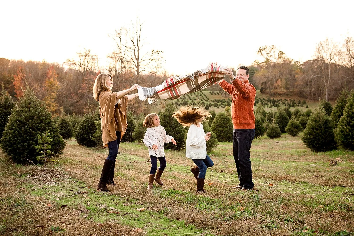Christmas Tree Farm Photo Sessions Anne Arundel County, Maryland