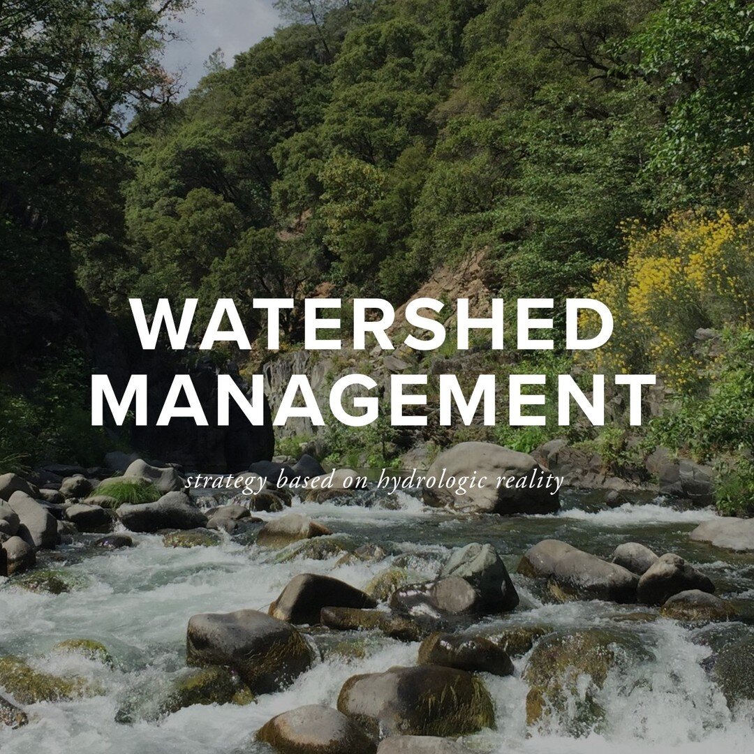 Watershed Management: strategy based on hydrologic reality

🏔 We stan for watersheds as a planning unit. Upstream impacts within a watershed have downstream effects. To consider all water users within a watershed, holistic management is ideal for ma