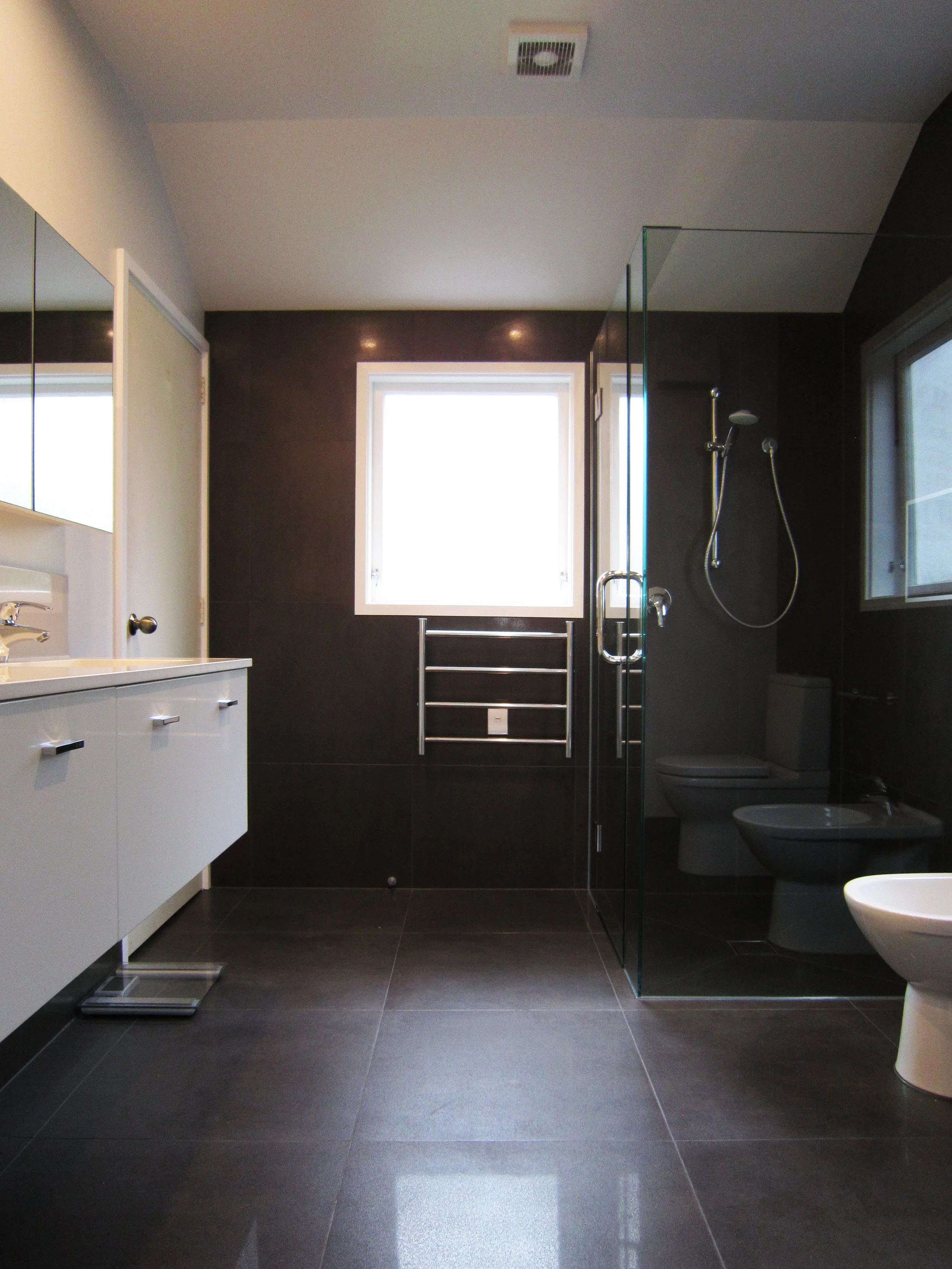 ENSUITE SHOWER ROOM  Features: Walk In Shower, Tiled Flooring and Walls, Recessed Lighting