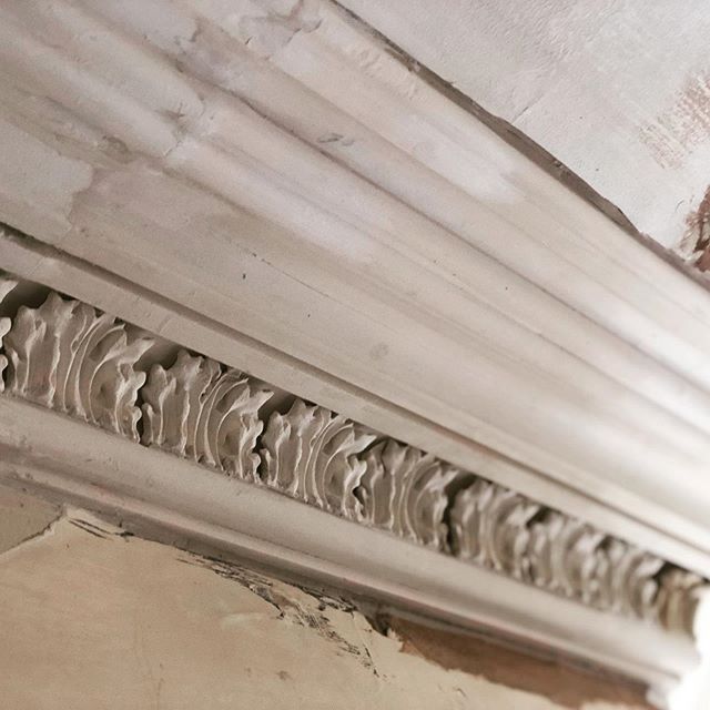 Long live king George! We’ve successfully completed the sensitive restoration of this classical Cheltenham, Georgian cornice design, dating from the late eighteenth and early nineteenth century. #restoration #georgianhouse #cheltenham #cornice #cotswolds #decorators #painters