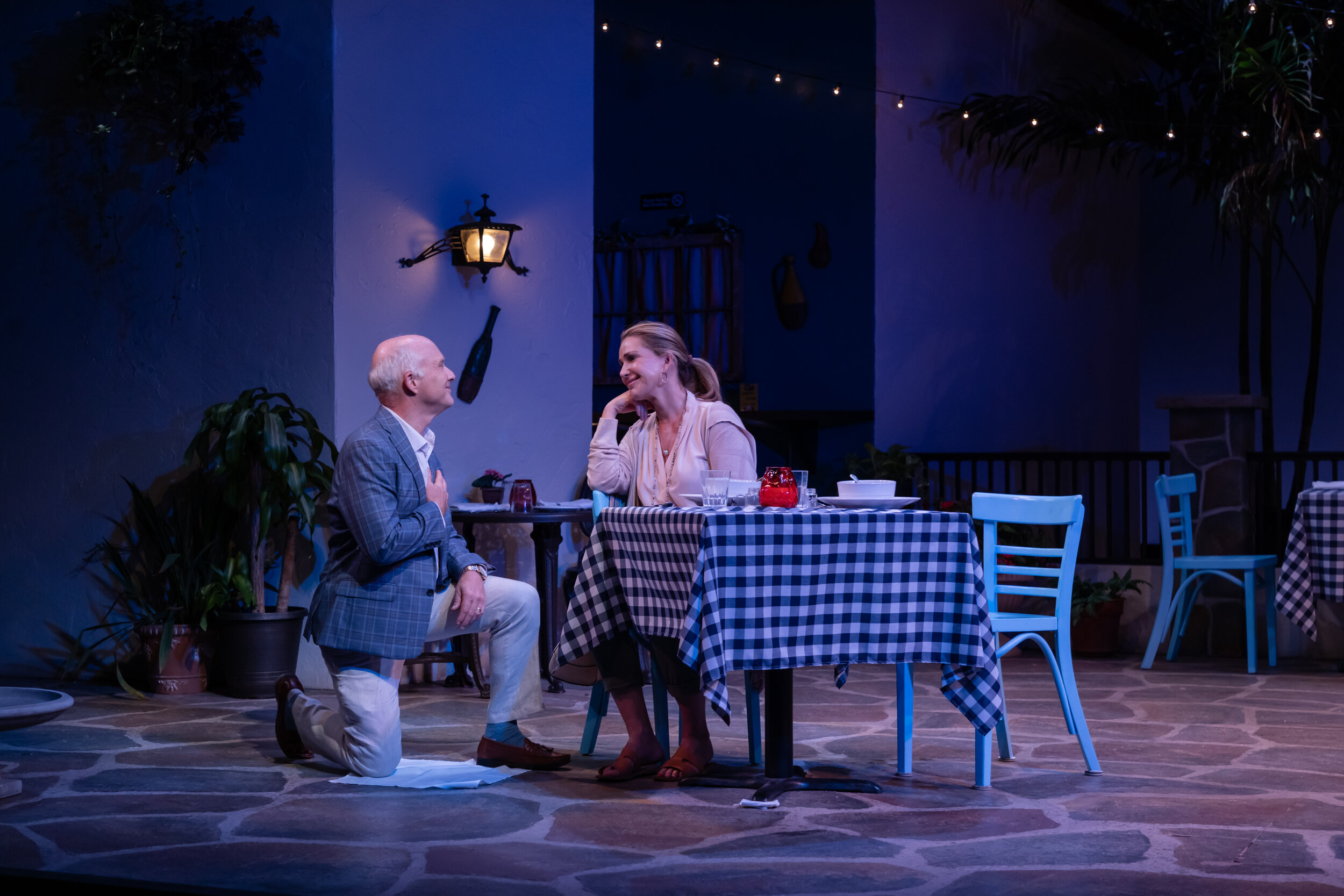 Dan Butler and Peri Gilpin in SLOW FOOD by Wendy MacLeod production photo by Joey Moro.jpg