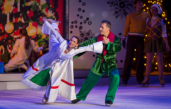 Busch Garden "T'was that night". Costume designer : Eduardo Sicangco Artist: Gladys Orozco and husband Elvis Stojko