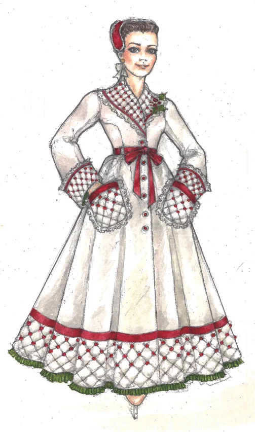 Busch Garden "T'was that night". Costume designer : Eduardo Sicangco Artist: Gladys Orozco 