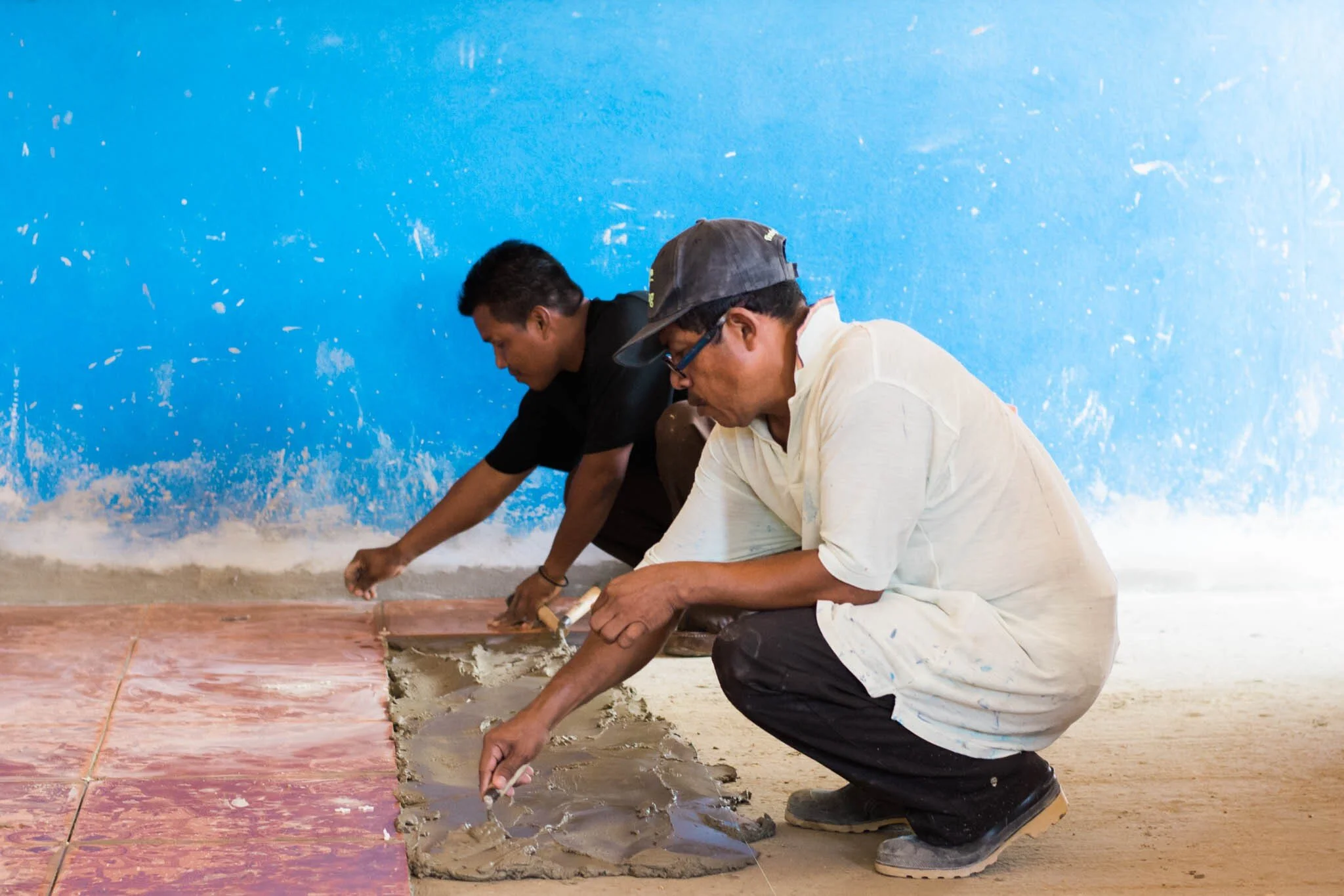The construction of this classroom will provide a new place for at-risk youth to get an education.