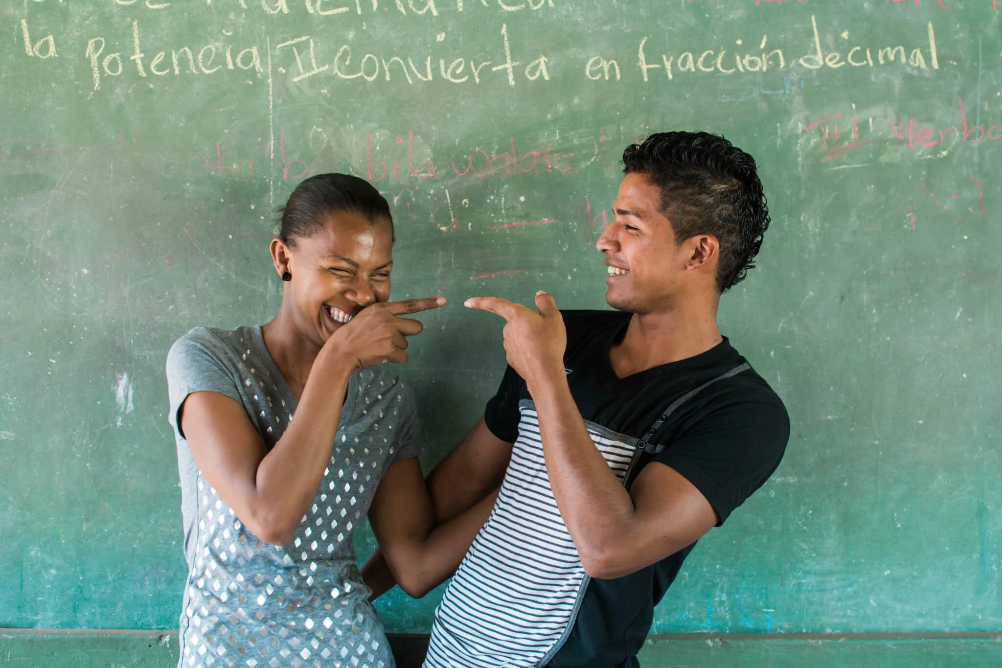 Shanara (23) and Mike (20) work together as youth promoters to educate their peers on living safer, healthier, lives.