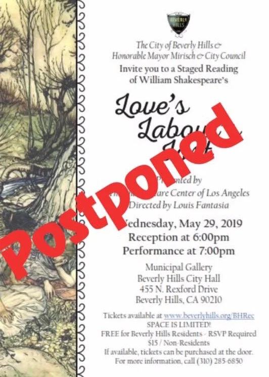 Louis Fantasia brings Shakespeare back to Beverly Hills